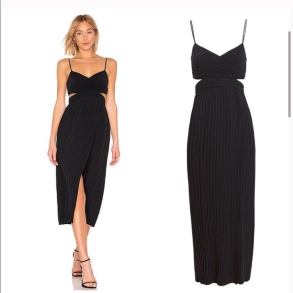 alc sienna pleated dress